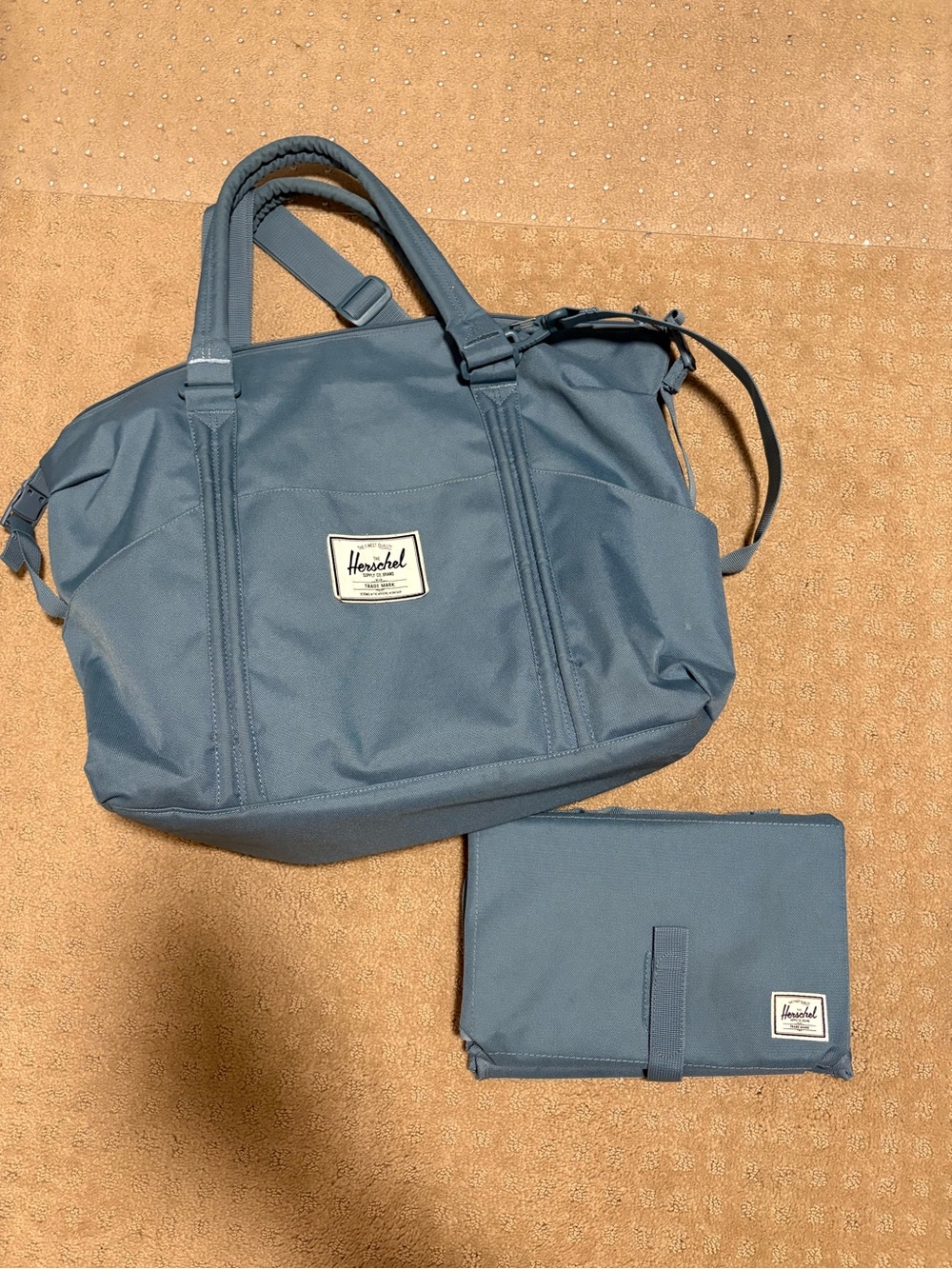 Hershel Strand Diaper Bag with Folding Change Pad